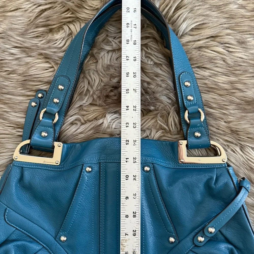 Like NEW - B. Makowsky Classic leather Bag - Reg $300 - Picture 5 of 15